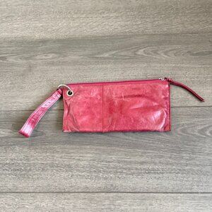 Hobo Clutch Bag in Red